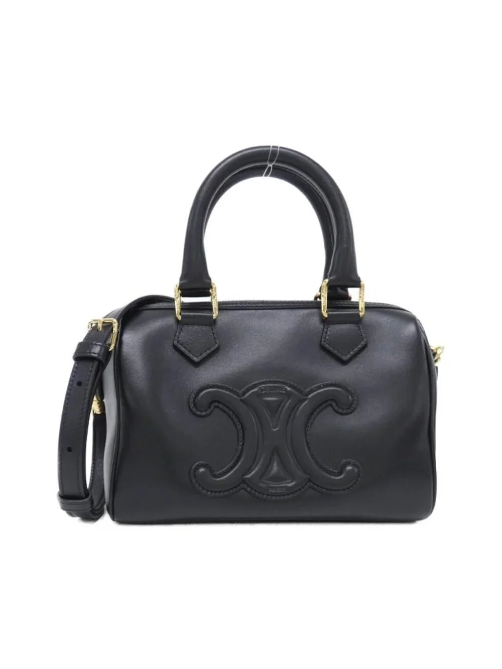 Celine Small Boston Cuir Triomphe Bag
